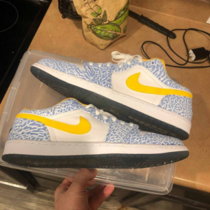 Alternative view of Giày Nike Air Jordan 1 Retro Low 'West Coast' 309192-172