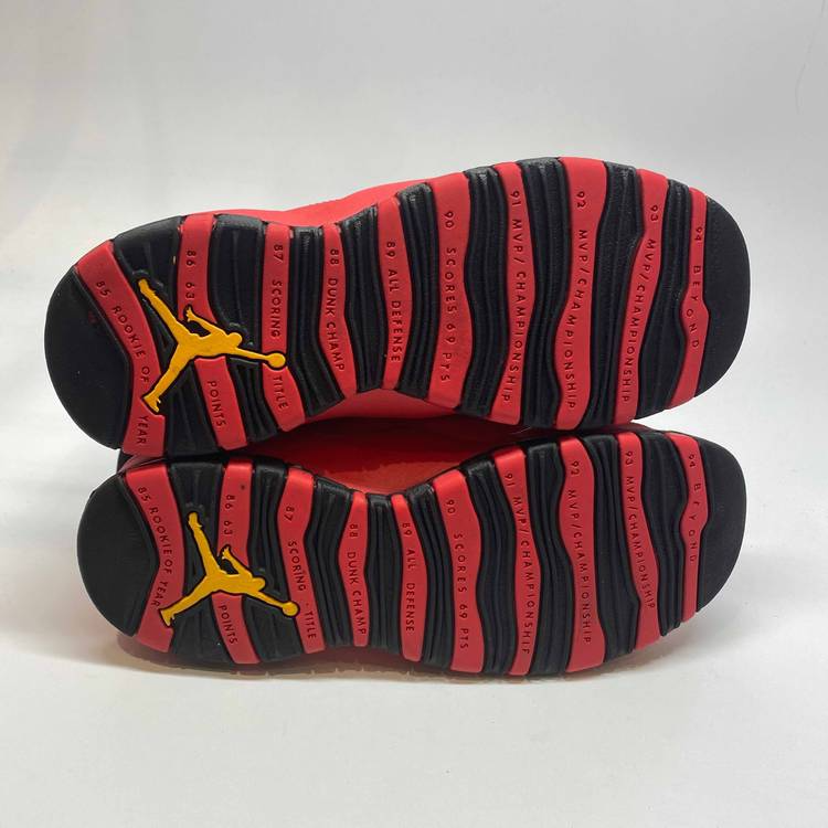 Giày Nike Air Jordan 10 Retro GG 'Fusion Red' 487211-605 - Ảnh 8