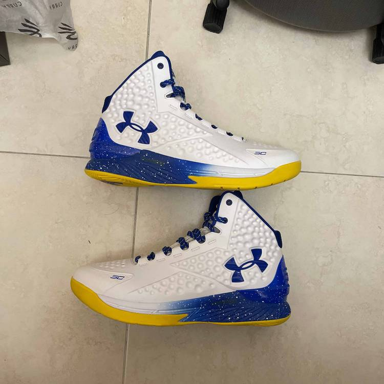 Giày Under Armour Curry 1 'Dub Nation' 2021 3024397-100 - Ảnh 2