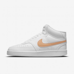 Giay Nike Court Vision Mid White Orange CD5436-104