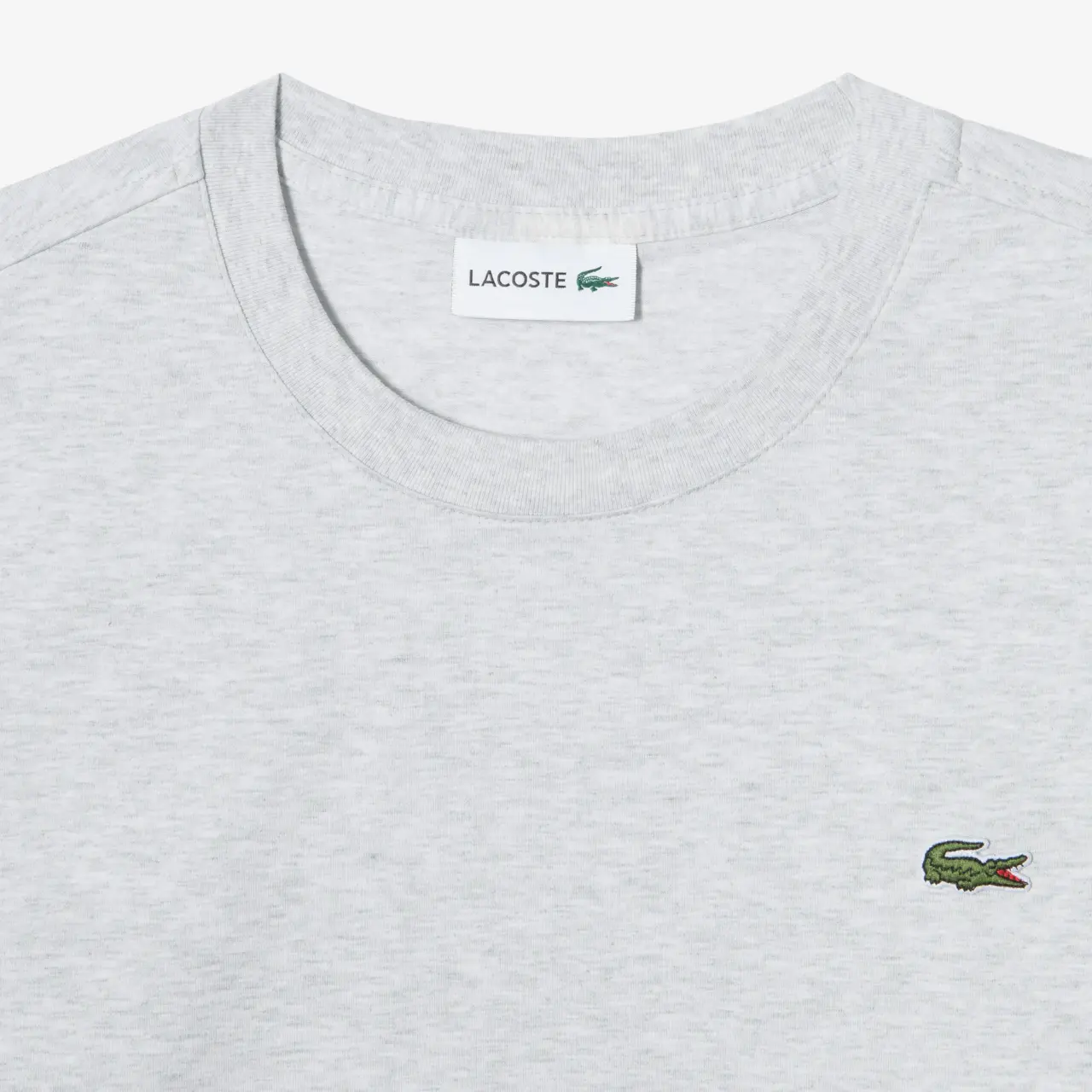 Ao Lacoste Basic Crew Neck T-Shirt 'Gray' TH080E-53G-CCA