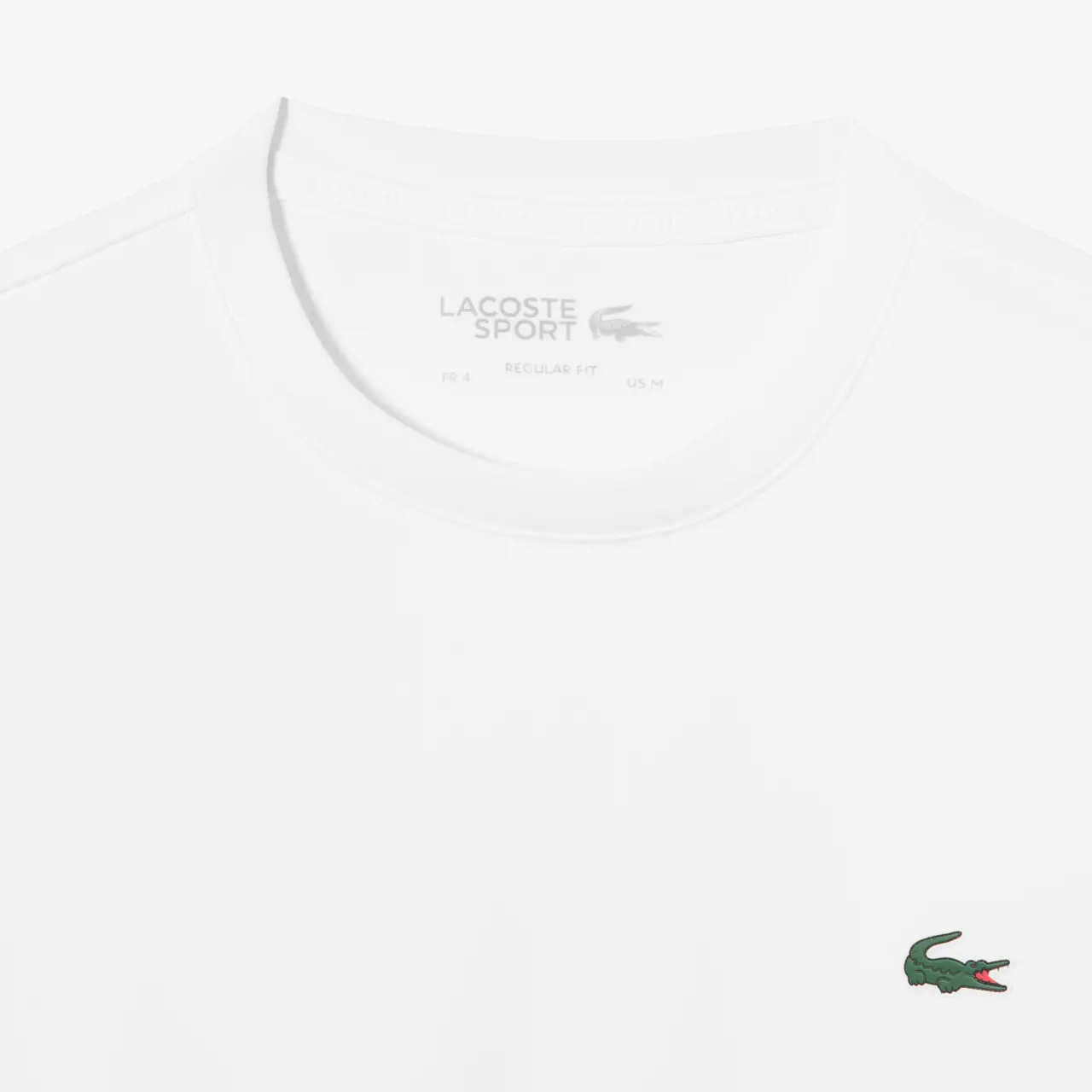 Ao Lacoste Sports Breathable Pique T-Shirt 'White' TH3401-53G-001