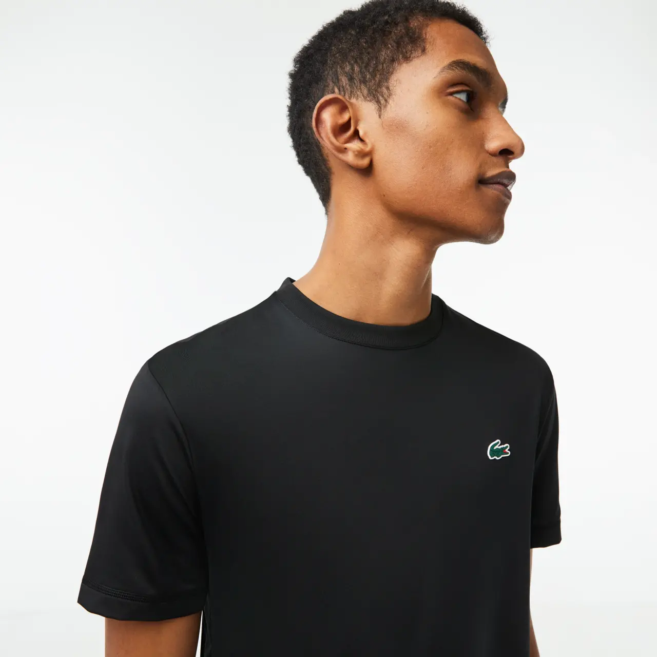 Ao Lacoste Sport Slim Fit Stretch Jersey T-Shirt 'Black' TH5207-53G-031