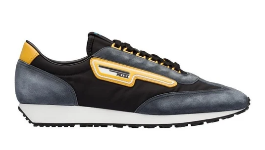 Giày Prada Cloudbust Technical Fabric 'Black Yellow' 2EG276-3KUY-F0002