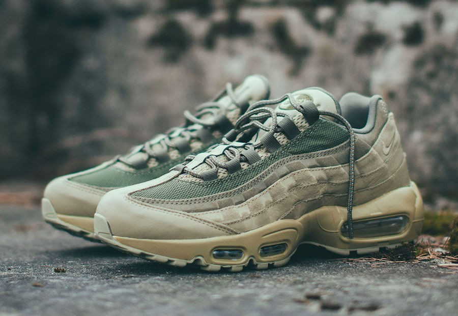Giày Nike Air Max 95 Premium 'Neutral Olive' 538416-201 - Ảnh 6