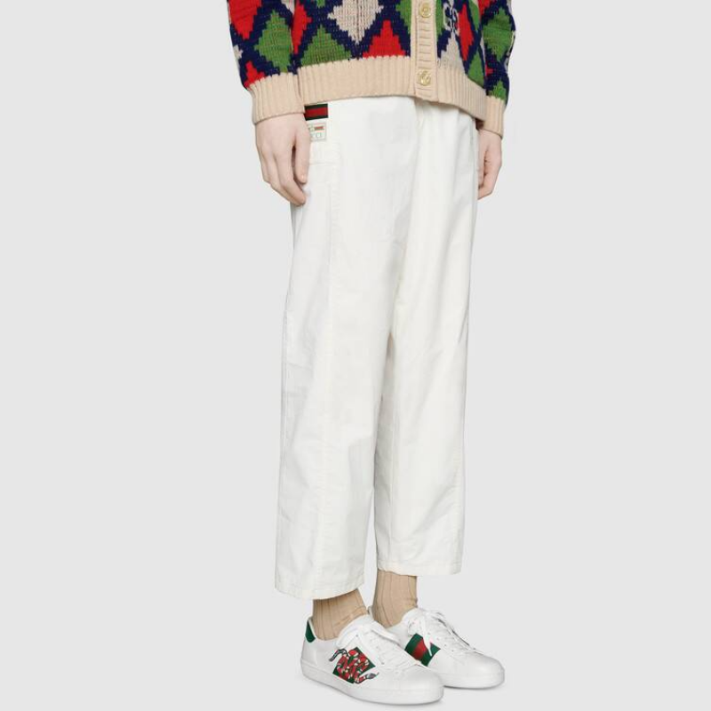 Alternative view of Giày Gucci Ace Embroidered 'Snake' 456230 A38G0 9064