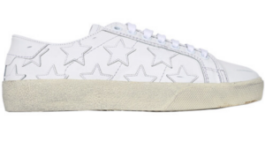 Giày Saint Laurent Women's Star Leather Patch Sneakers 457824-CN400-9013