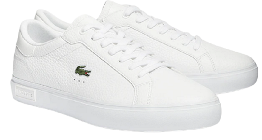 Giày Lacoste Power Coat Leather Sneakers RZ0028M51G-21G - Ảnh 2