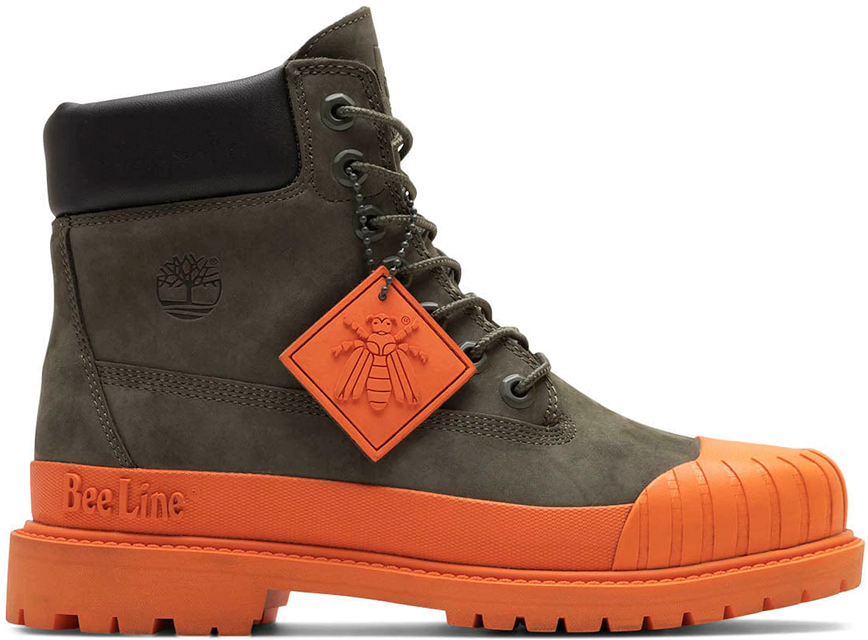Giay Timberland 6" Boot Bee Line 'Dark Green Orange' TB-0A5PRX-A58