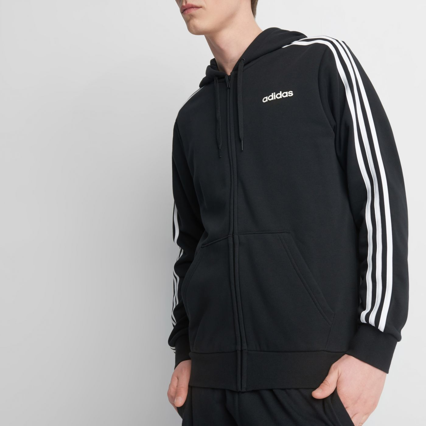 Áo Adidas Essentials 3 Stripes Jacket DQ3102 - Ảnh 3