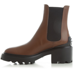 Alternative view of Giày Tod's Woman Brown Boots in Leather XXW08D0EA10D9042S801