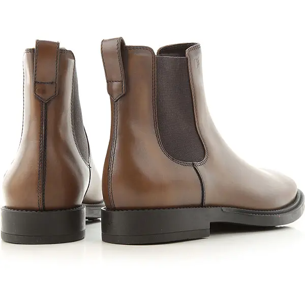 Giày Tod's MaN Ankle Boots in Leather Giày Tod's Man Ankle Boots Leather 'Brown' XXM62C00P20D9C10MS801 - Ảnh 4