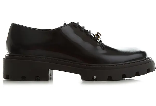 Giày Tod's Woman Black Lace-ups in Leather XXW08J0EZ00SHA41B999