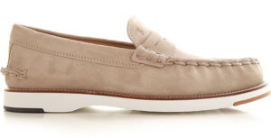 Giày Tod's Man Beige Loafers in Suede XXM02G0EG80RE09MCC609