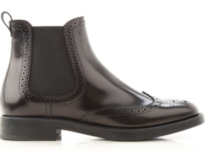 Giày Tod's Wmns Black Ankle Boots in Leather XXW60C0DE30AKT35B999