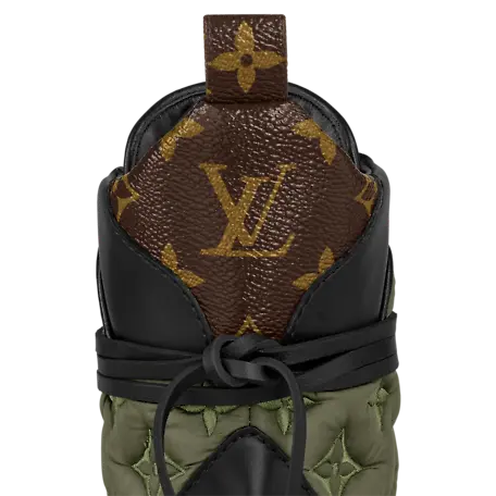 Alternative view of Giày Louis Vuitton Laureate Platform Desert Boots Khaki Green 1A95UD