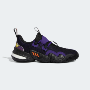 Alternative view of Giày Adidas Trae Young 1 'Black Team College Purple' GZ4627