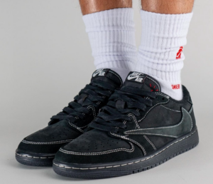 Giay Nike Air Jordan 1 Retro Low Travis Scott 'Black Phantom' DM7866-001