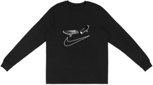 Áo Nike SB Travis Scott Cactus Jack Long Sleeve T Shirt Black TS-CAJFNSLBK