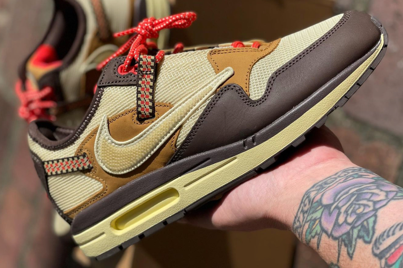 Giày Nike Air Max 1 Travis Scott 'Baroque Brown' DO9392-200 - Ảnh 5