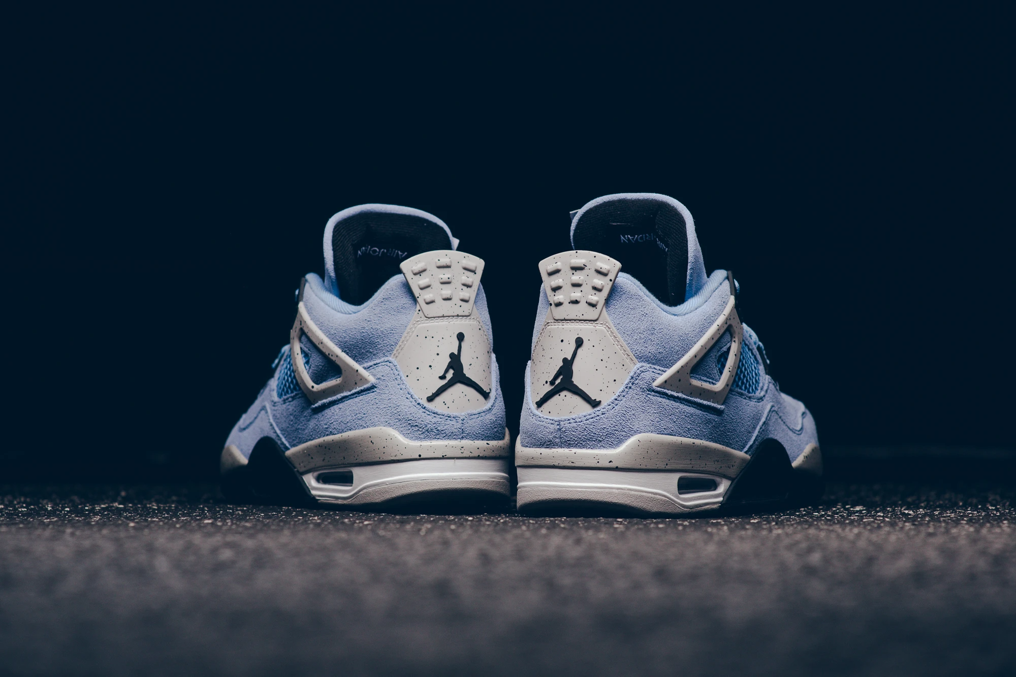Giày Nike Air Jordan 4 Retro GS 'University Blue' 408452-400 - Ảnh 8