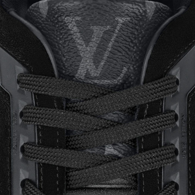 Giày Louis Vuitton LV Trainers 'Black' 1A8PU7 - Ảnh 6