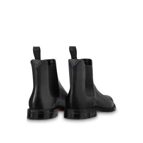 Alternative view of Giày Louis Vuitton Vendome Flex Chelsea Boots Black 1A9A8G