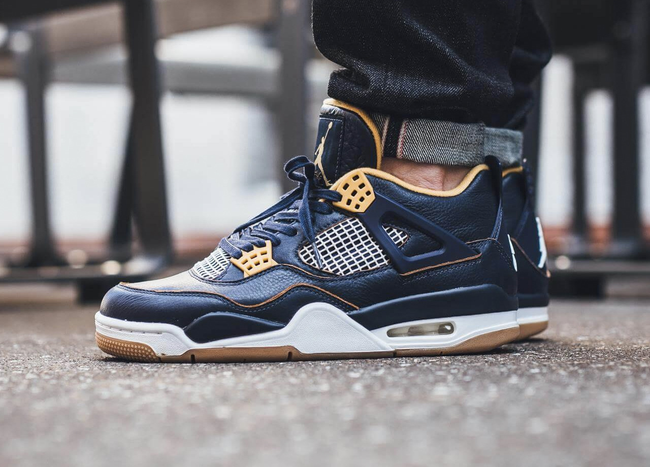 Giày Nike Air Jordan 4 Retro 'Dunk From Above' 308497-425 - Ảnh 4