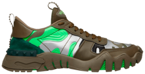 Giày Valentino Rockrunner Camo Plus 'Military Neon Green' TY0S0C88-MHB-34K