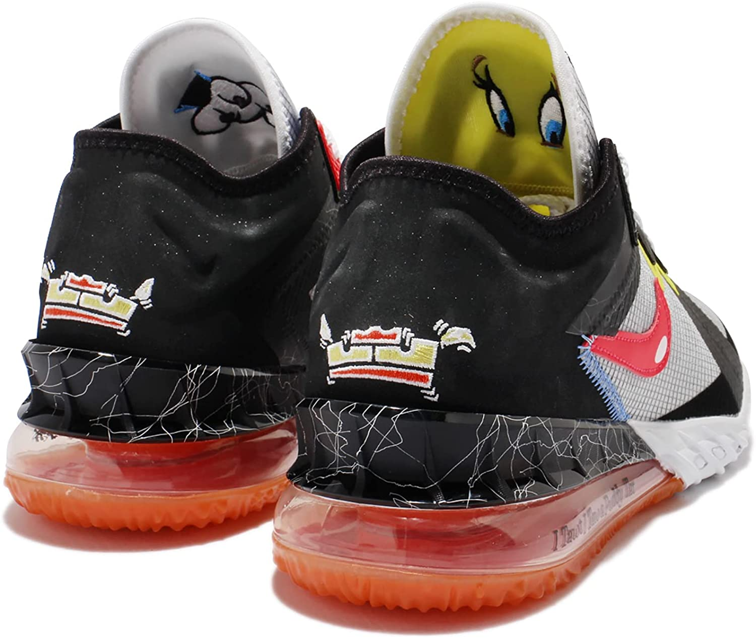 Giày Nike Space Jam x LeBron 18 Low EP 'Sylvester x Tweety' CV7564-103 - Ảnh 6