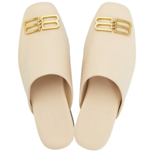 Dep Balenciaga Cozy BB Mule Slippers 'Beige' 718831-WDAT1-2080