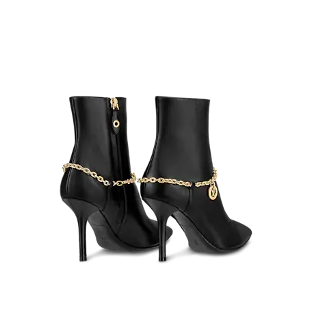 Alternative view of Giày Louis Vuitton Mansion Ankle Boots Black 1A94H3