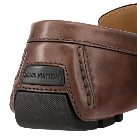 Giày Louis Vuitton Monte Carlo Mocassins Cognac Brown 1A9I1X - Ảnh 6