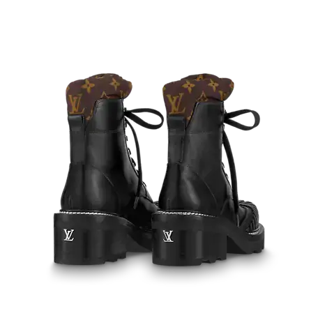 Alternative view of Giày Louis Vuitton Lv Beaubourg Ankle Boots Black 1A94N6