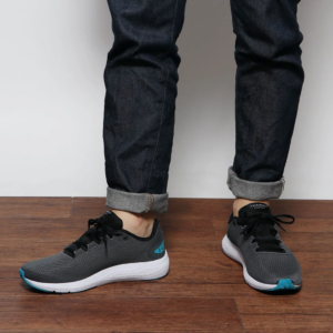 Alternative view of Giày Under Armour Charged Pursuit 2 'Black Sea Blue' 3022594-100