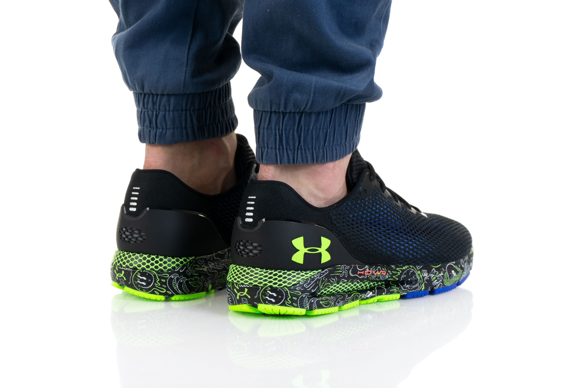 Giày Under Armour HOVR Sonic 4 'FnRn Black' 3024242-001 - Ảnh 5
