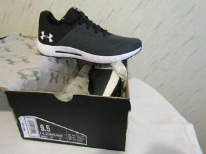 Alternative view of Giày Under Armour Micro G Pursuit 'Black and White' 3000011-102