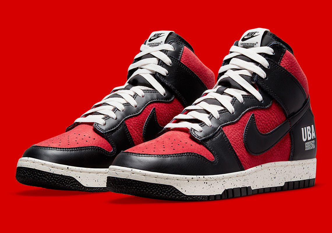 Giày Nike Undercover x Dunk High 1985 'UBA' DD9401-600 - Ảnh 8