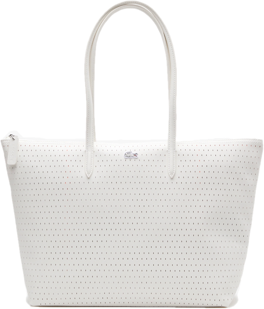 Tui Lacoste L.12.12 Large Tote 'White' NF4240S53G-A56