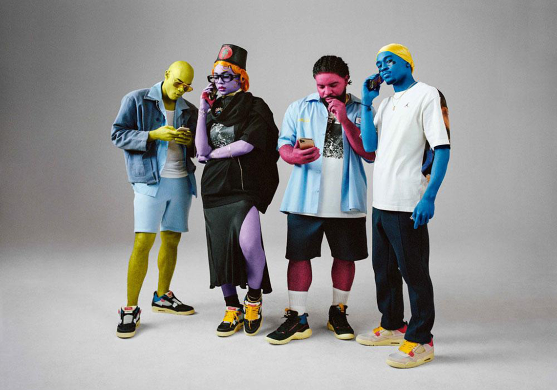 Giày Nike Air Union LA x Air Jordan 4 Retro 'Guava Ice' DC9533-800 - Ảnh 6