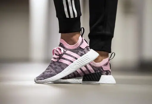 Alternative view of Giày Adidas Wmns NMD_R2 Primeknit 'Wonder Pink' BY9521