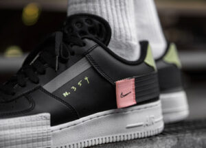 Alternative view of Giày Nike Air Force 1 Type Black CI0054-001