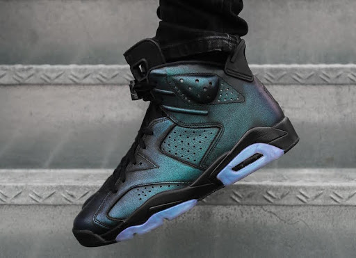 Giày Nike Air Jordan 6 Retro All Star 2017 "Chameleon" 907961-015 - Ảnh 4