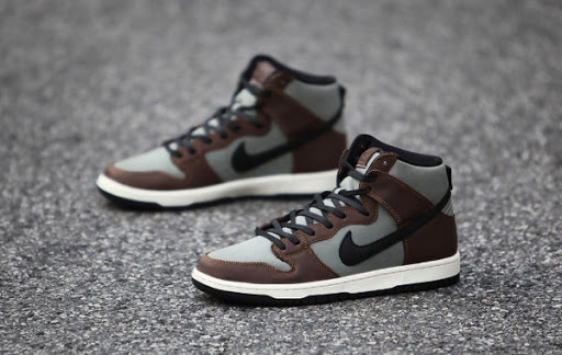 Giày Nike SB Dunk High 'Baroque Brown' BQ6826-201 - Ảnh 4