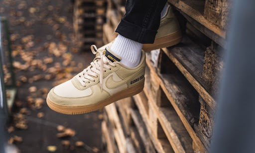 Giày Nike Air Force 1 LV8 Gore-Tex 'Gold' CQ4215-700 - Ảnh 5