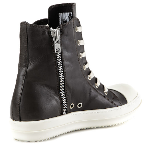 Giày Rick Owens Ramones High RU16S3890 - Ảnh 4