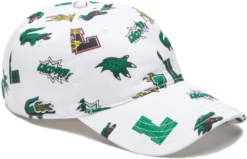 Mu Lacoste Holiday Croc Print 'White' RK1205-52N-001