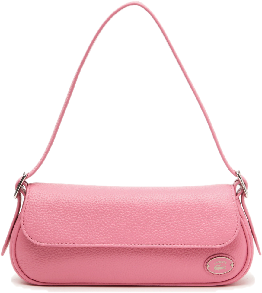 Tui Lacoste Top Grain Leather Handbag 'Pink' NF4162G53G-L39