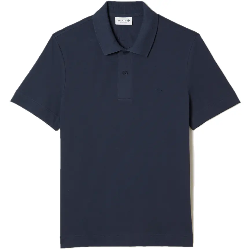 Ao Lacoste Breathable Cotton Pique Polo Shirt 'Blue' PH8361-53G-KXE
