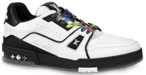 Giày Louis Vuitton LV Trainers 'Black White' 1A9AD